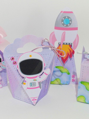 Kit astronauta menina