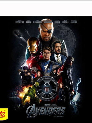 Rótulo para batom dos vingadores
