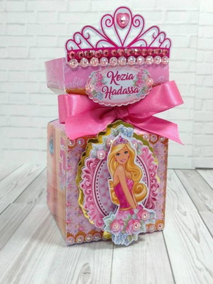 Caixa meia bala barbie