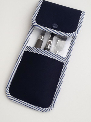Porta talheres masculino