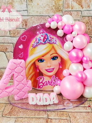Vela invertida / vela cenário barbie