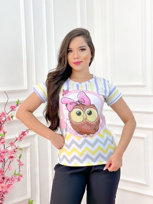 Baby look feminina, profissões ed. infantil, professora coru