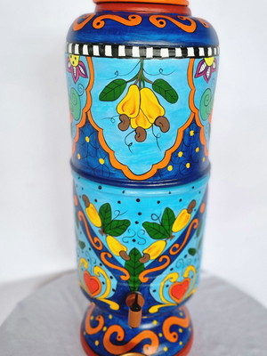 Filtro de barro-coleção cajuína-2 velas - 8litros