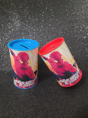 Cofrinho homem aranha