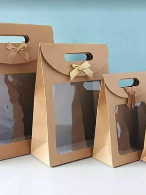 Arquivo de corte sacolas com visor