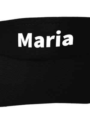 Viseira corrida personalizada com nome - dry fit run praia