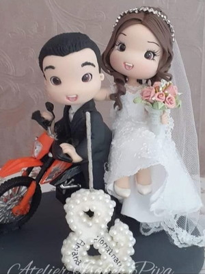 Noivinhos na moto