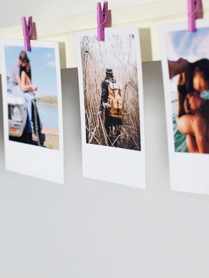 Kit 30 fotos polaroids