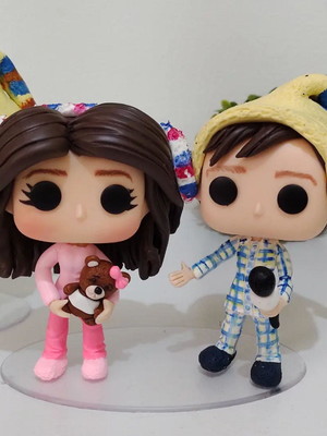 Funko pop casal personalizado