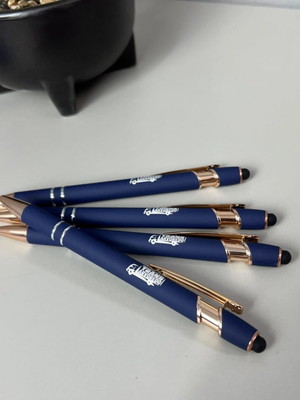 Caneta metal touch personalizada empresa