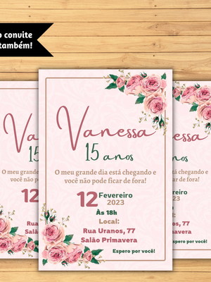 Convite 15 anos