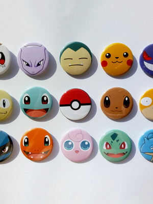 Botons pokemon personalizados