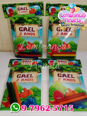 Kit colorir c/ giz de cera