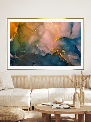 Quadro decorativo abstrato colorido 70x1,00