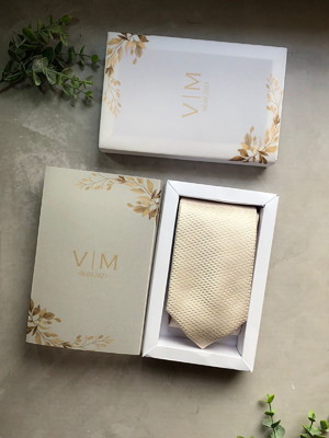 Caixa + tag para gravata personalizada