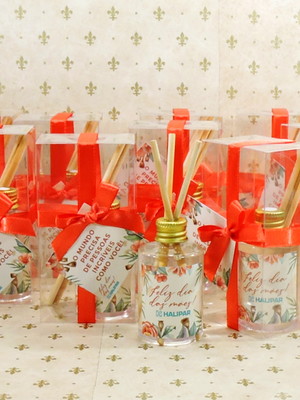 Lembrancinha dia das mães mini aromatizador mini difusor