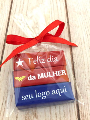 25 lembrancinhas dia da mulher com chocolate