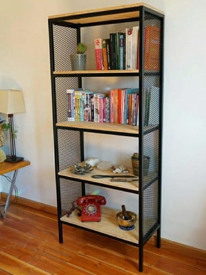 Estante prateleira design industrial