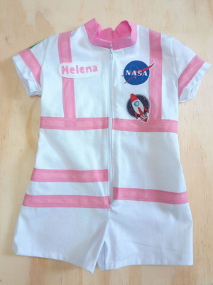 Fantasia astronauta menina