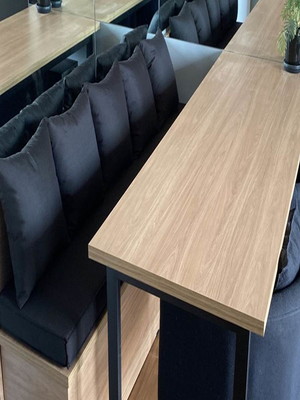 Futon almofada sob medida