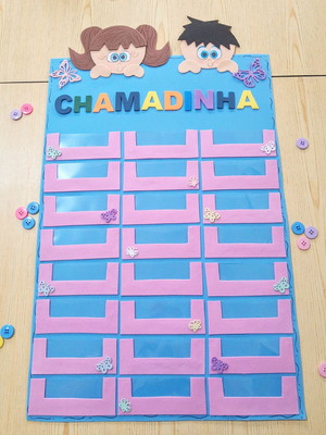 Cartaz chamadinha (rosa)