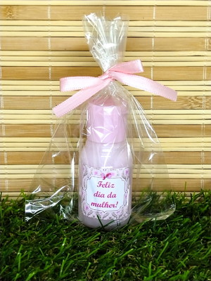 Lembrancinha mini hidratante dia da mulher