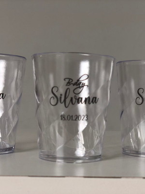 Kit 40 copos de shot 70ml personalizado