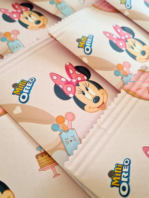 Lembrancinha minnie confeitaria - mini oreo personalizado
