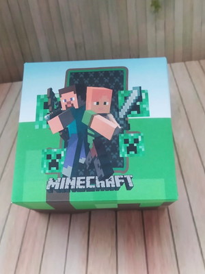 Caixas para 4 doces lembrança minecraft