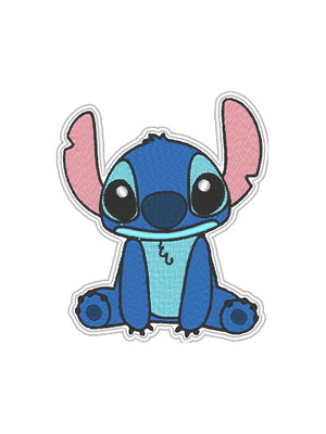 Patch bordado termocolante stitch - modelo1