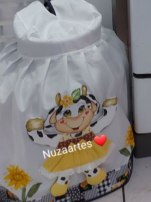 Capa botijao vaquinha 3d