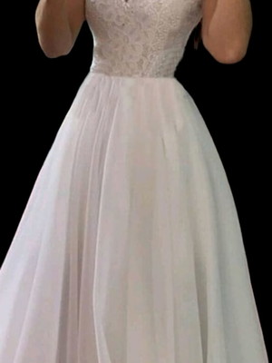 Vestido de noiva princesa casamento evangélico moda gospel