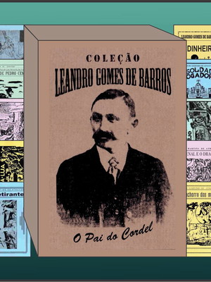 Coleção leandro gomes de barros ''o pai do cordel'' 10 títul
