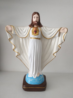 Cristo redentor em gesso