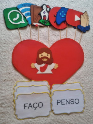 Recurso bíblico conectados com deus ministério infantil eva