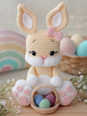 Coelho amigurumi