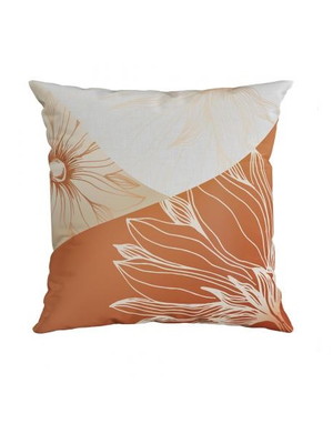 Almofada elegancy - micro fibra tecnoport - terracota