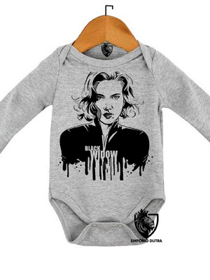 Body personalizado roupa de bebê viúva negra vingadores aven