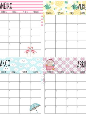 Planner mensal 2025