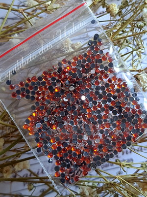 Strass laranja 10gramas 1,8mm