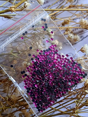 Strass pink..10gramas 1,8mm
