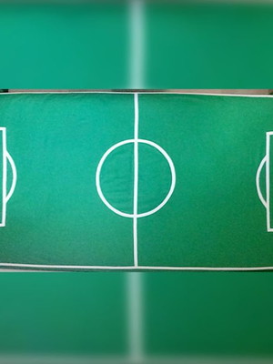 Edredom cama viúva - futebol -algodão