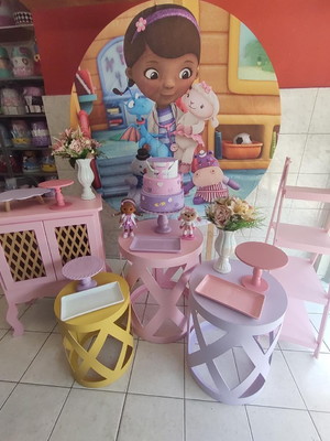 Pegue e monte - decoração - doutora brinquedo