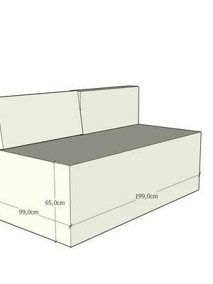 Kit capas de vestir cama e box e de almofadas sarja solteir