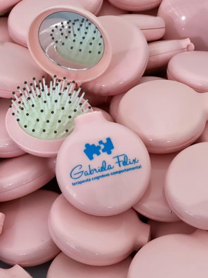 Espelhos com escova personalizados
