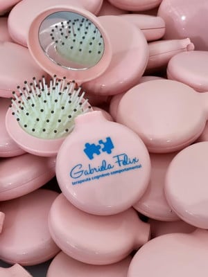 Espelhos com escova personalizados