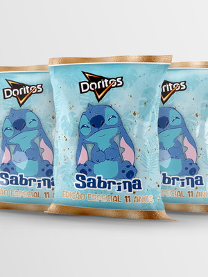 Saquinho personalizado lilo e stitch