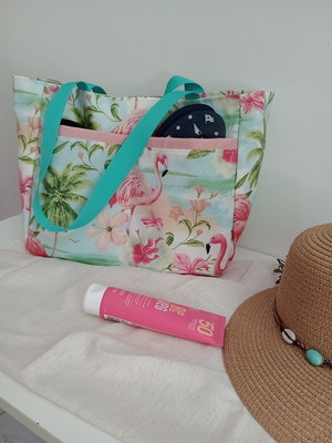 Bolsa de praia impermeável