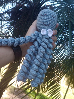 Naninha polvo amigurumi