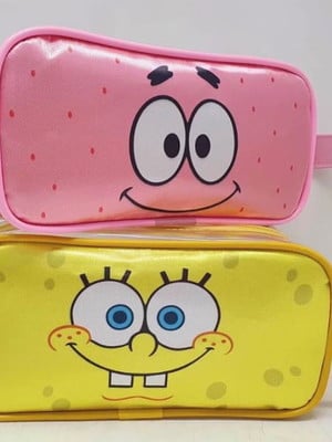 Estojo com alça bob esponja